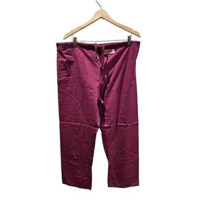 Fashion Seal M scrub pants red